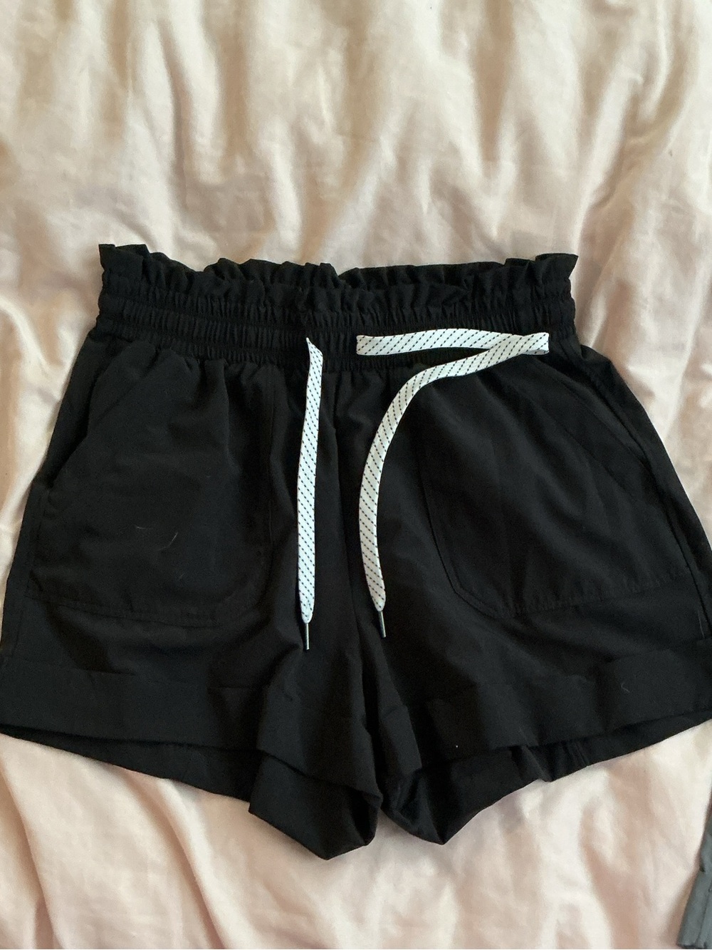 lululemon athletica Black Athletic Drawstring Shorts